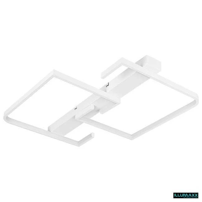 ILLUMAXX LED stropní svítidlo MORIS 62 × 50 cm 29 W 3CCT bílý