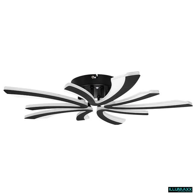 ILLUMAXX LED stropní svítidlo VIGOS 59 cm 70 W černé s dálkovým ovladačem