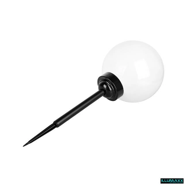 ILLUMAXX Solární LED zahradní koule 25 cm bílá