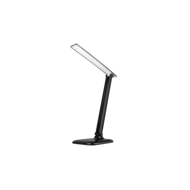 LED stolní lampa černá 9W neutrální bílá