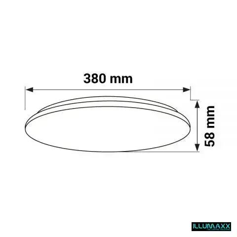 LED svítidlo IP20, 24W, 4000K, 2000LM