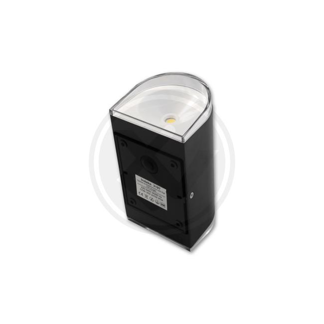 Svítidlo fasádní venkovní nástěnné ZARALF ROUND /IP54/ 2x7W LED