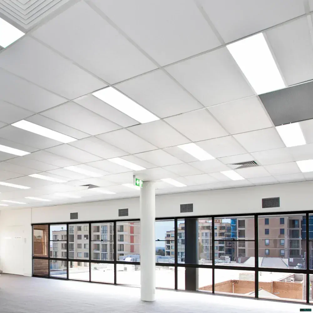 BACKLIT, LED panel 1200x300mm 36W 4140lm 230V IP41 4000K DENNÍ BÍLÁ , UGR19