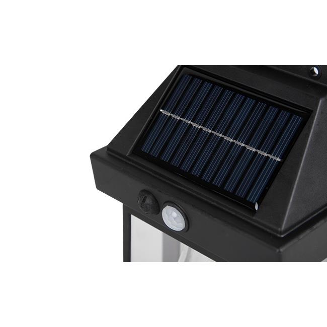 Svítidlo venkovní solární SOLAR WALL CASE BULB s pohybovým a soumrakovým čidlem