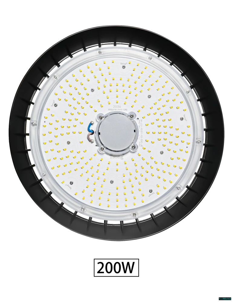 LED UFO High Bay 200W IP65, 4000K napájecí zdroj PHILIPS 32000 LM, vysoká světelná účinnost 160LM/W