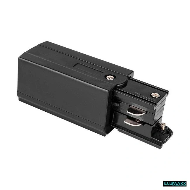 Reflektorová, systémová lišta - kolejnice černá 3fázová 2m