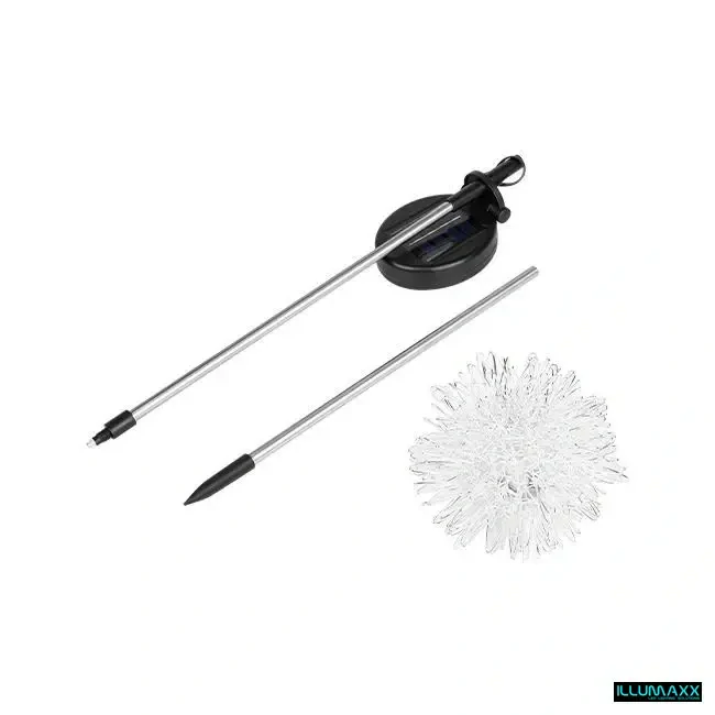 ILLUMAXX Svítidlo venkovní solární SOLAR DANDELION se soumrakovým čidlem, výška 76cm
