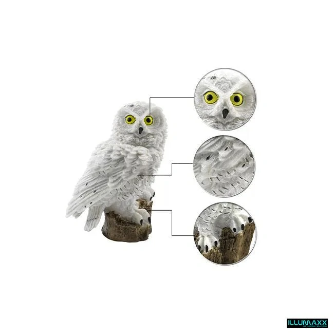 Svítidlo venkovní solární SOLAR OWL se soumrakovým čidlem, výška 40cm