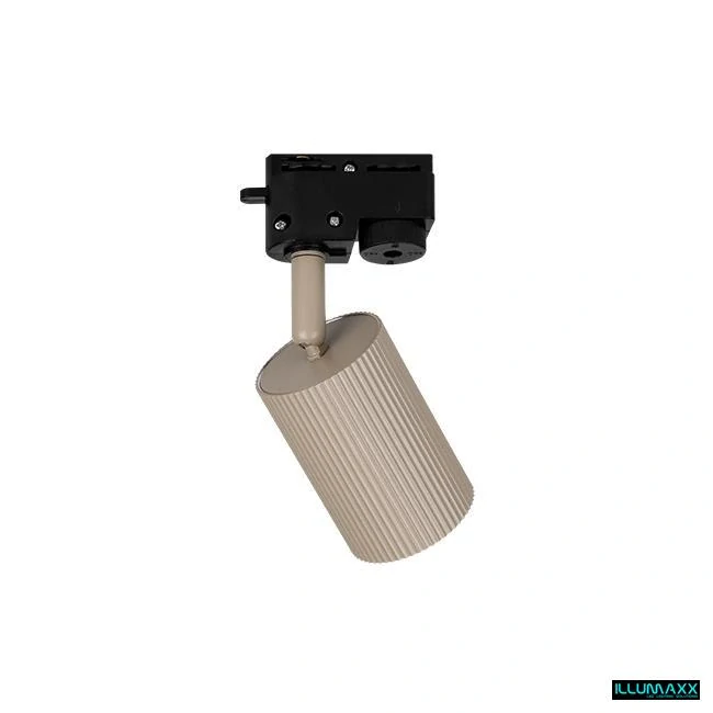 Lištový reflektor GU10 1F LUCERNO 80 mm béžový