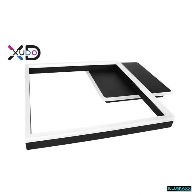 ILLUMAXX LED stropní svítidlo 40 W 55 × 47 cm 4000 K černé