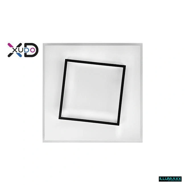 ILLUMAXX LED stropní svítidlo 32 W 40 × 40 cm 4000 K černo-bílé