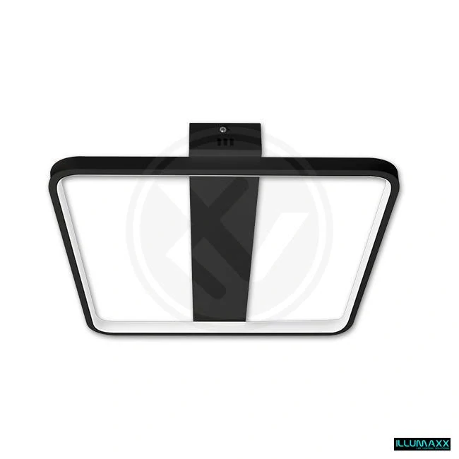 ILLUMAXX LED stropní svítidlo CENTAURI 42×40×6 cm 40 W černé