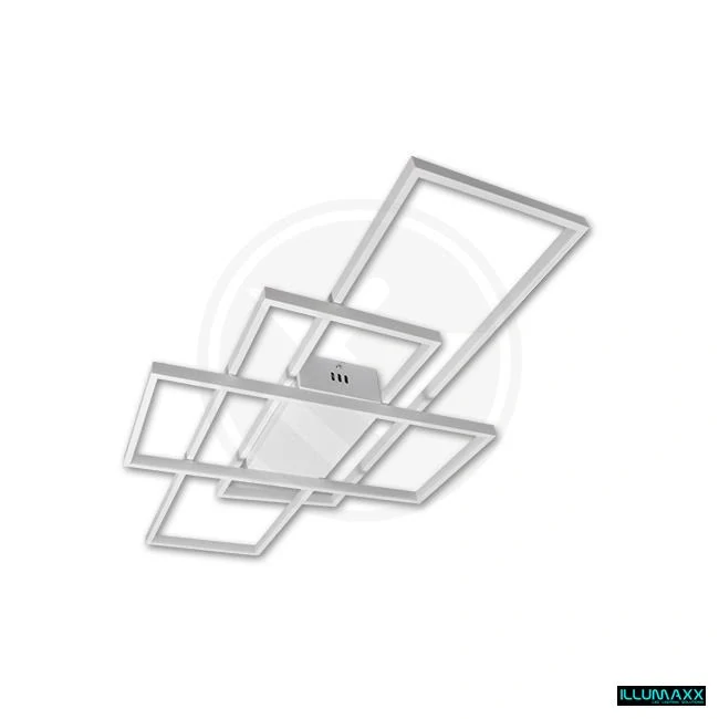 ILLUMAXX LED stropní svítidlo HYDRA 90x50x8 cm bílé