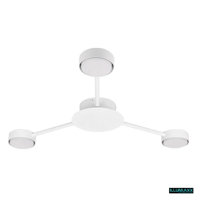 ILLUMAXX LED bodové stropní svítidlo ZIBO 3 bílé