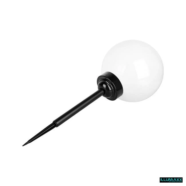 ILLUMAXX Solární LED zahradní koule 20 cm bílá