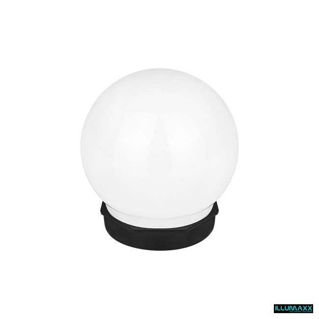 ILLUMAXX Solární LED zahradní koule 10 cm bílá