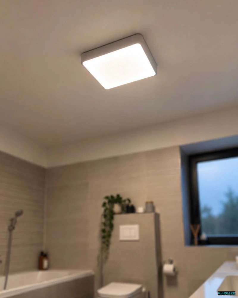 LED přisazené stropní svítidlo PLAFON čtvercové 32W 3CCT bílé