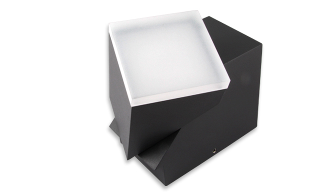 Svítidlo fasádní venkovní nástěnné šedé TWINDA /IP54/ 7,5W LED