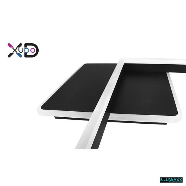 ILLUMAXX LED stropní svítidlo 40 W 55 × 47 cm 4000 K černé