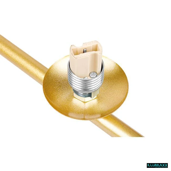 ILLUMAXX LED Stropní svítidlo BALI 6× G9 58 cm zlaté