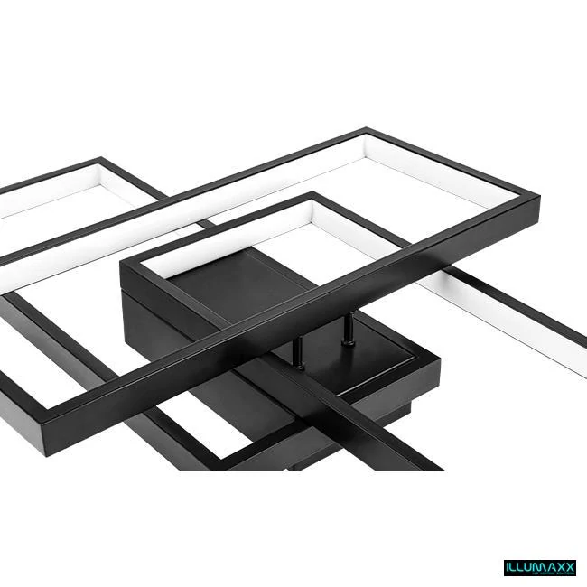 ILLUMAXX LED stropní svítidlo ORION černé