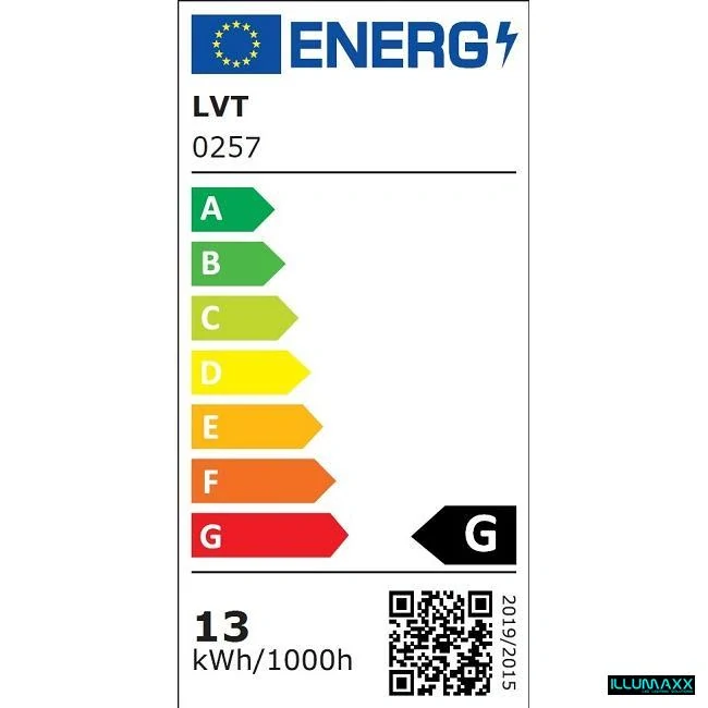 ILLUMAXX LED stropní svítidlo NEBULA LYRA 28 × 18 × 9 cm 13 W černý