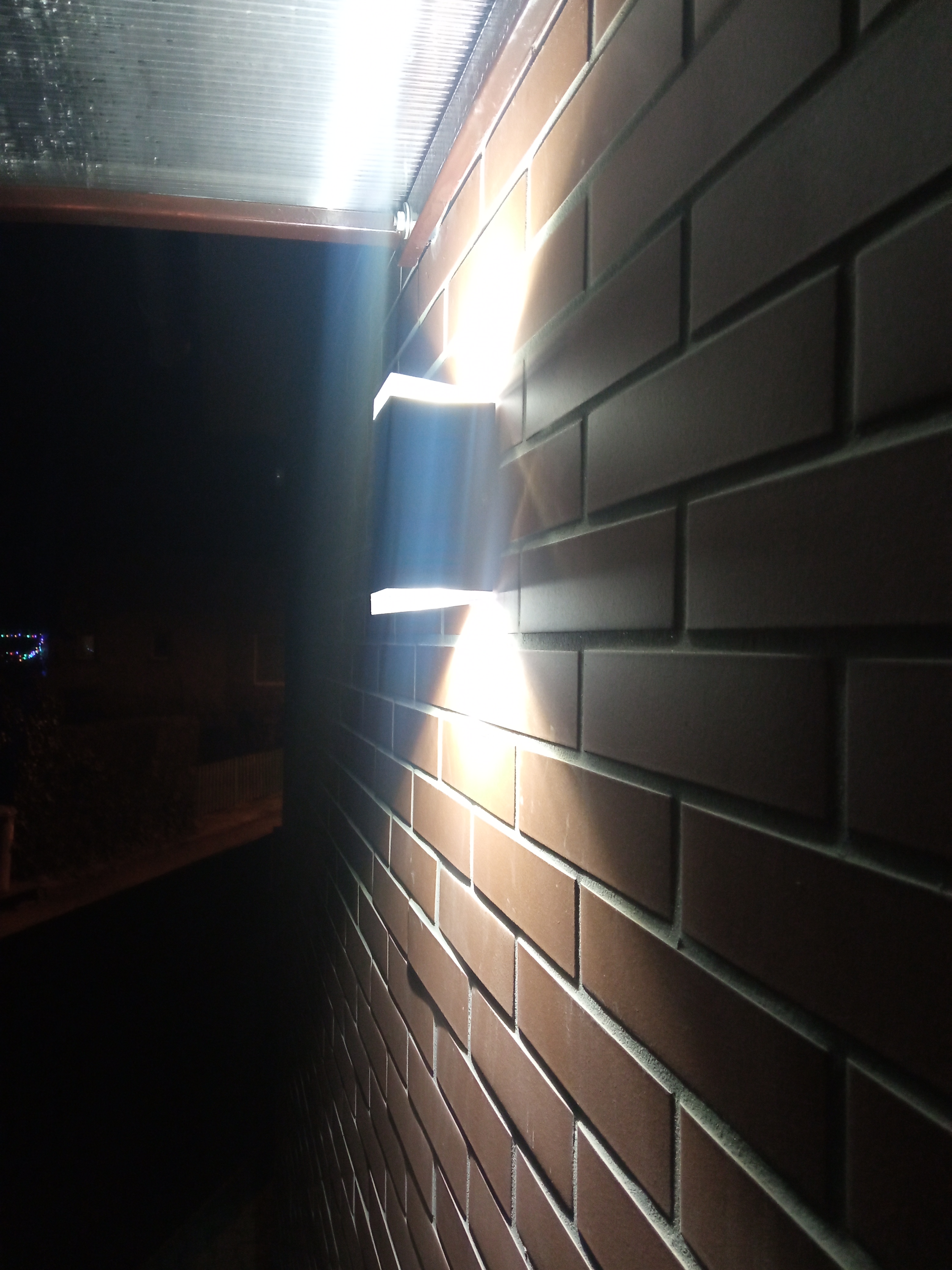 Svítidlo fasádní venkovní nástěnné ZARALF CUBE /IP54/ 2x7W LED