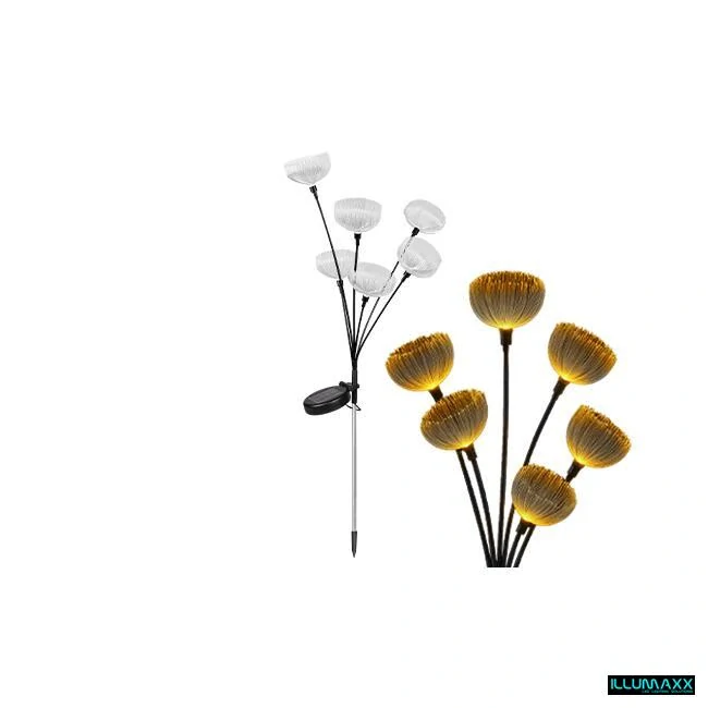 Svítidlo venkovní solární SOLAR FLOWERS se soumrakovým čidlem, výška 80cm