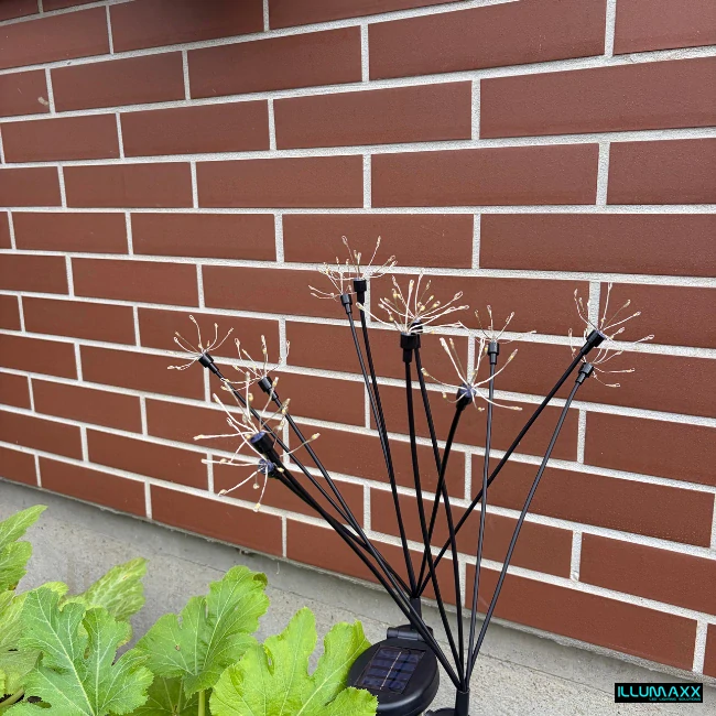 ILLUMAXX Svítidlo venkovní solární SOLAR DAISIES se soumrakovým čidlem, výška 73cm