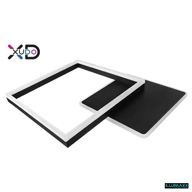 ILLUMAXX LED stropní svítidlo 40 W 55 × 47 cm 4000 K černé