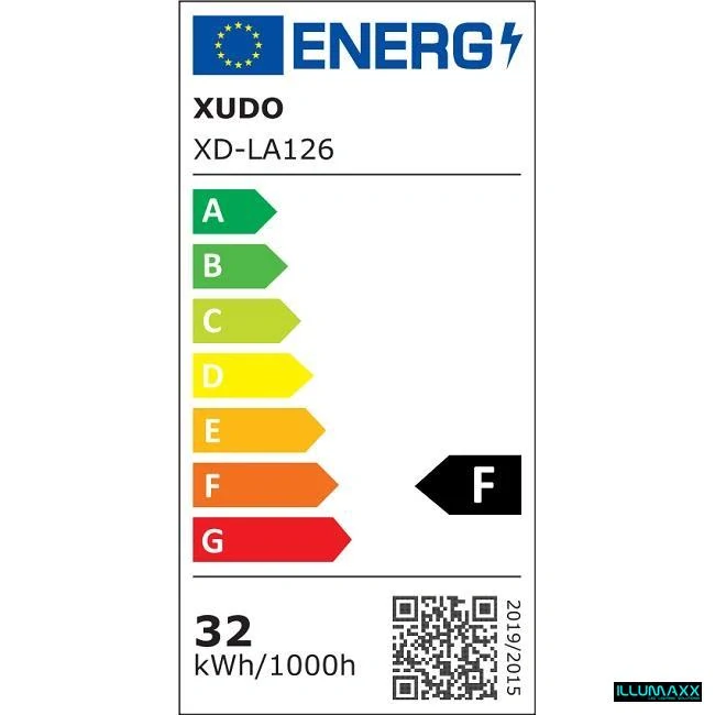 ILLUMAXX LED stropní svítidlo 32 W 40 × 40 cm 4000 K černo-bílé