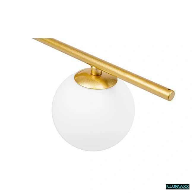 ILLUMAXX LED Stropní svítidlo BALI 6× G9 58 cm zlaté
