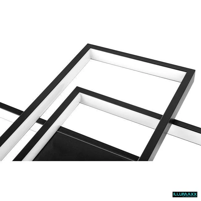 ILLUMAXX LED stropní svítidlo ORION černé