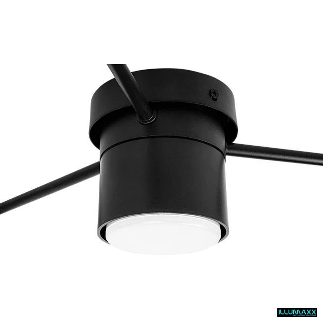 ILLUMAXX LED bodové stropní svítidlo GULIVER 4 černé