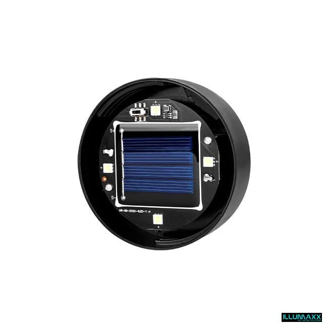 ILLUMAXX Solární LED zahradní koule 20 cm bílá