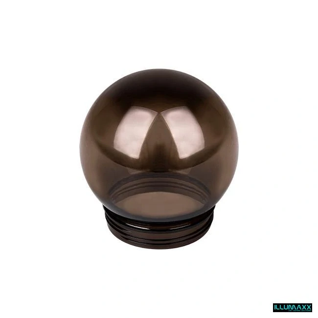 ILLUMAXX Solární LED zahradní koule 10 cm černá