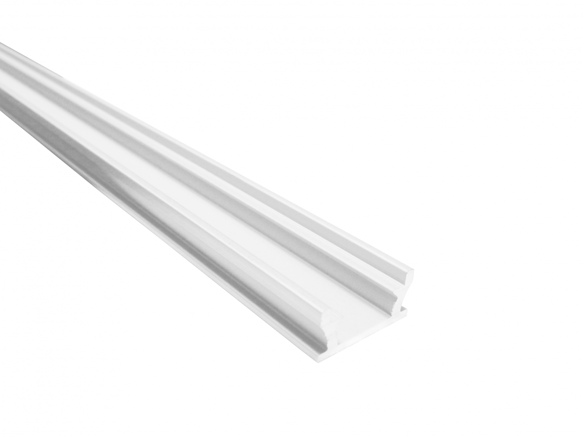 Hliníkový profil pro led pásky 20x9 barva stříbrná elox délka 2m, PLP15