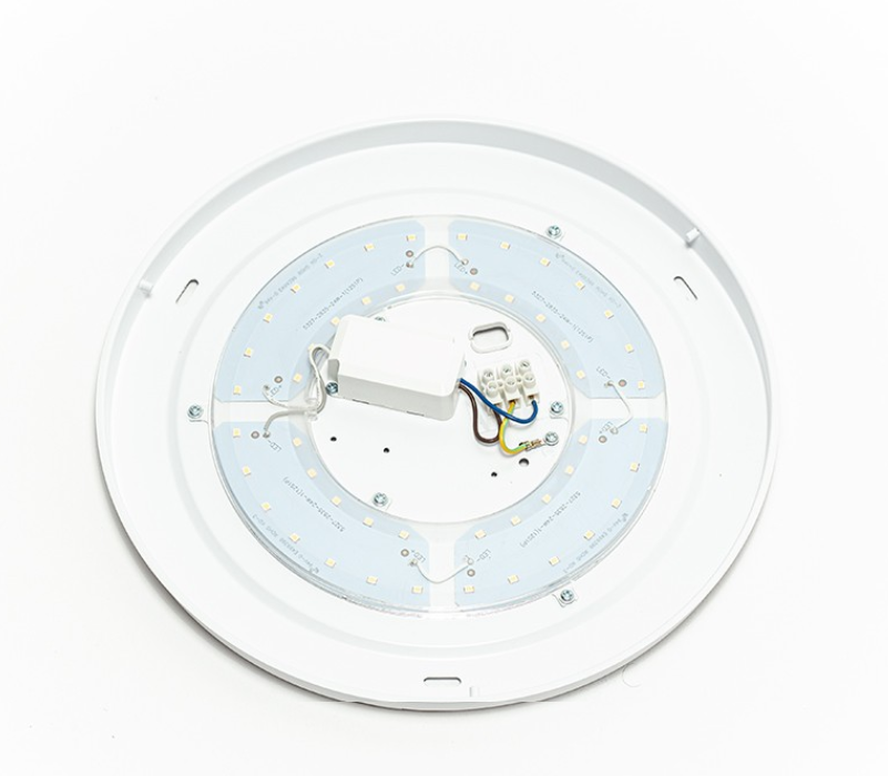LED svítidlo IP41, 18W, 4000K, 1260LM s pohybovým a soumrakovým čidlem