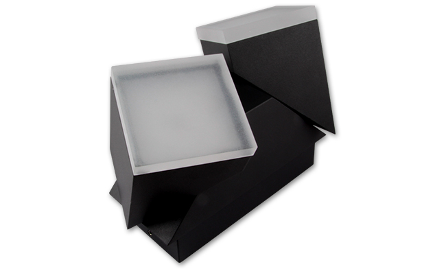 Svítidlo fasádní venkovní nástěnné černé TWINDA /IP54/ 13W LED