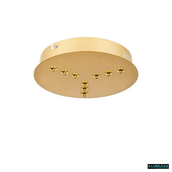 ILLUMAXX LED závěsné svítidlo LYNX 40/60 cm 64 W zlatý
