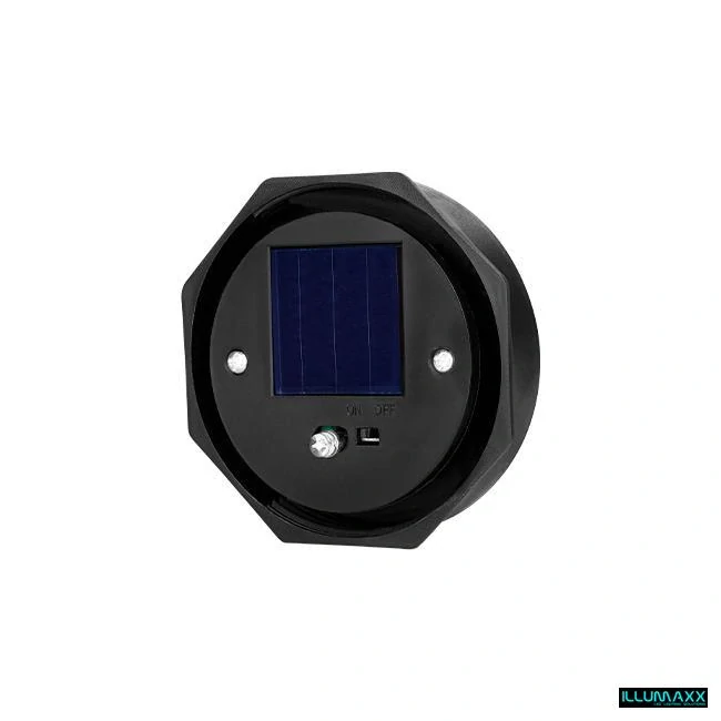 ILLUMAXX Solární LED zahradní koule 10 cm bílá