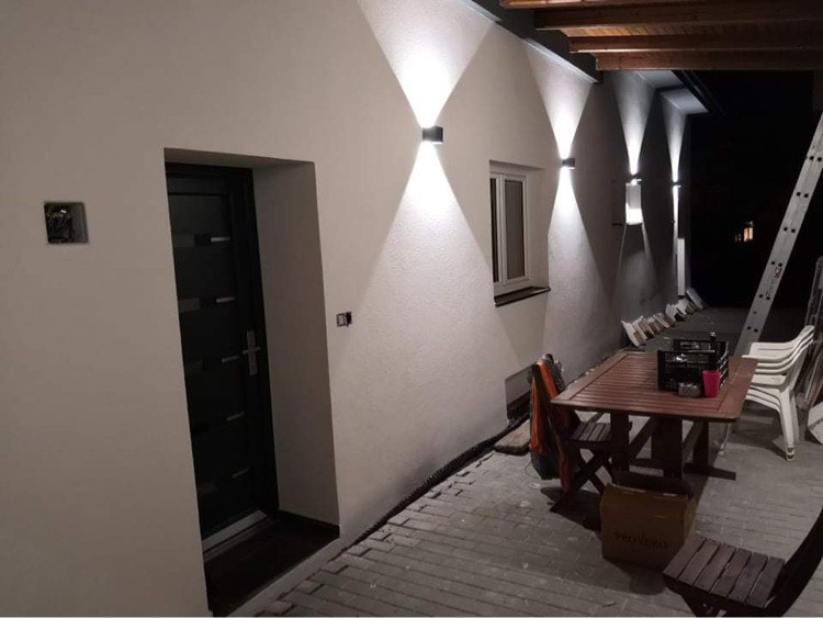 ILLUMAXX | Svítidlo fasádní venkovní nástěnné KIRA 6W bílé /IP54/