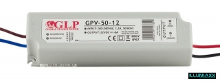 Zdroj GLP GPV-50-24, 12V 2A 48W IP67
