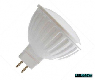 LED bodovka MR16 6W 12V 410lm, teplá bílá 3000K