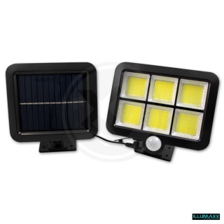 Svítidlo venkovní solární SOLAR COB s externím panelem pohybovým a soumrakovým čidlem