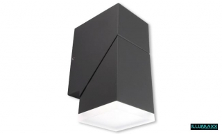 Svítidlo fasádní venkovní nástěnné šedé TWINDA /IP54/ 7,5W LED