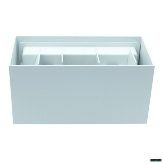 Svítidlo fasádní venkovní nástěnné KIRA DUO 12W bílé /IP54/