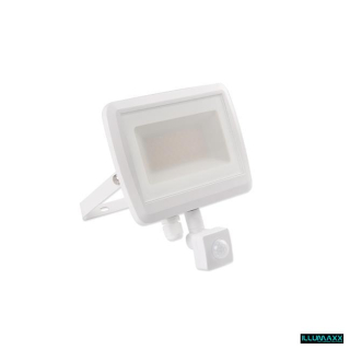 LED reflektor 50W, denní bílá 4500K ,5000lm, IP65, s pohybovým čidlem