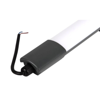 LED prachotěsné svítidlo černé 36W 3000lm PC 4000K