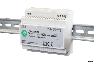 Napájecí zdroj POS DIN100W12, 12V, 8,3A 100W IP20
